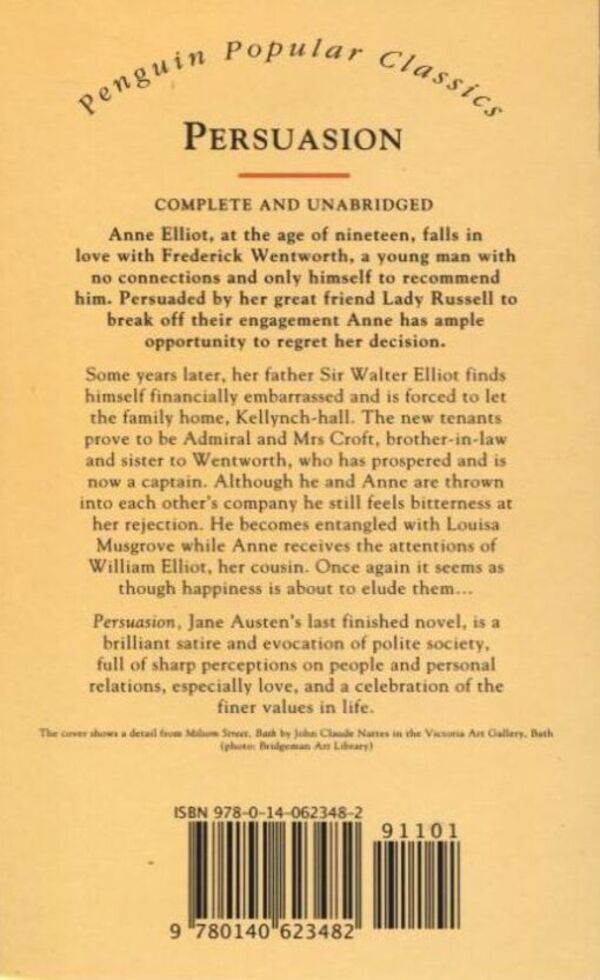 Persuasion / Persuasion Джейн Остин 978-0-14-062348-2-2