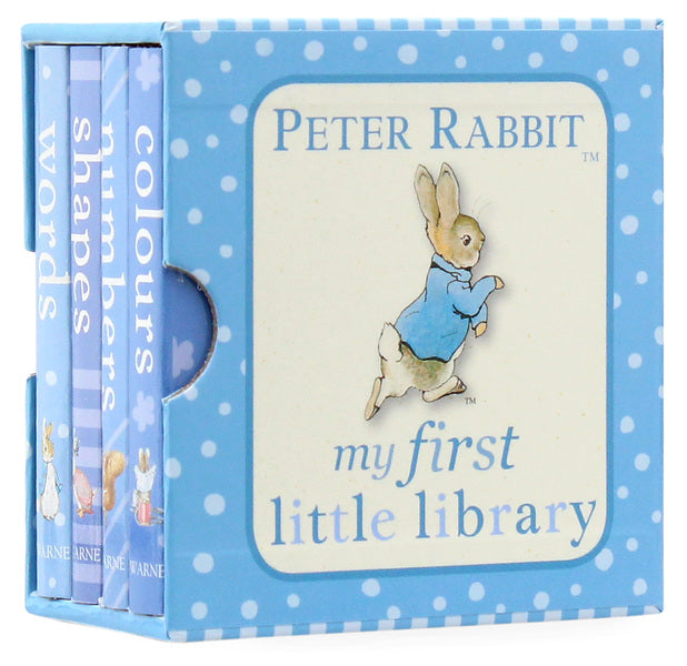 Peter Rabbit My First Little Library. Numbers. Shapes. Words. Colors (Set Of 4 Books) Beatrix Potter / Беатрис Поттер 9780723267034-2