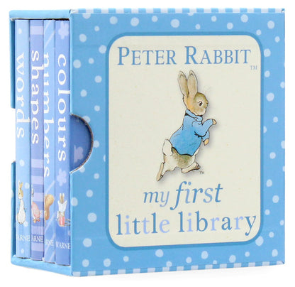 Peter Rabbit My First Little Library. Numbers. Shapes. Words. Colors (Set Of 4 Books) Beatrix Potter / Беатрис Поттер 9780723267034-2