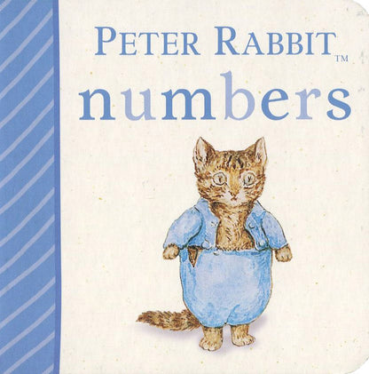 Peter Rabbit My First Little Library. Numbers. Shapes. Words. Colors (Set Of 4 Books) Beatrix Potter / Беатрис Поттер 9780723267034-4