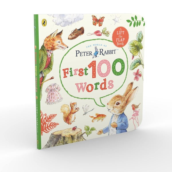 Peter Rabbit Peter's First 100 Words Beatrix Potter / Беатрис Поттер 9780241612781-2