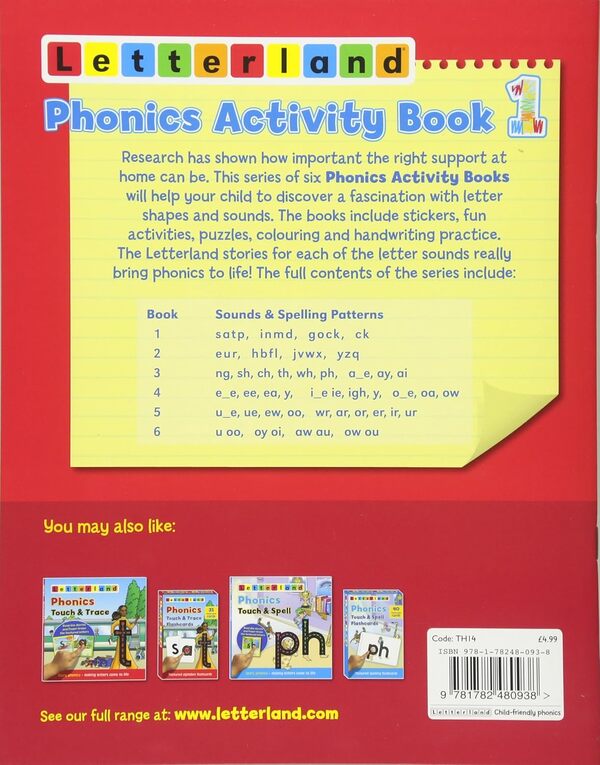 Phonics Activity Book 1 Lisa Holt, Lyn Wendon / Лиза Холт, Лин Вендон 9781782480938-2