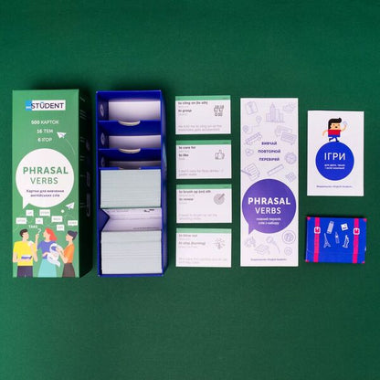 Phrasal verbs. Flashcards for learning English words / Phrasal Verbs. Карточки для изучения английских слов  9786177702435-4