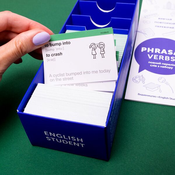 Phrasal verbs. Flashcards for learning English words / Phrasal Verbs. Карточки для изучения английских слов  9786177702435-5