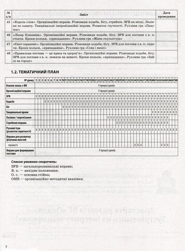 Physical Culture. 3Rd Grade 1 Semester / Фізична культура. 3 клас. 1 семестр Anna Ilnytskaya / Ганна Ільницька 9786170039071-6