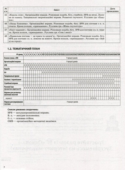 Physical Culture. 3Rd Grade 1 Semester / Фізична культура. 3 клас. 1 семестр Anna Ilnytskaya / Ганна Ільницька 9786170039071-6