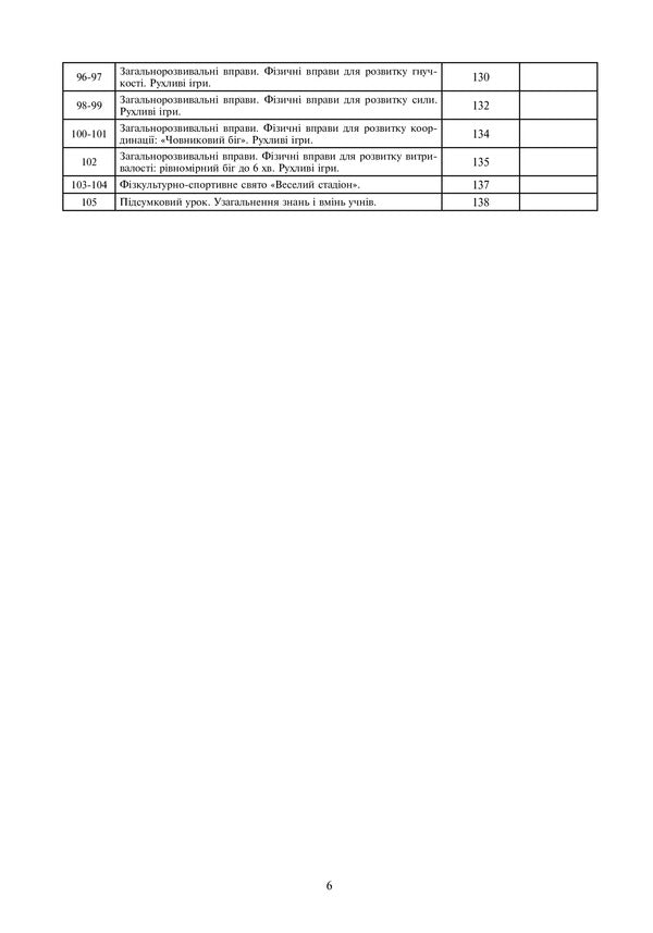 Physical Education. 4Th Grade Lesson Notes / Фізична культура. 4 клас. Конспекти уроків Ruslana Bohaichuk / Руслана Богайчук 9789661066853-6
