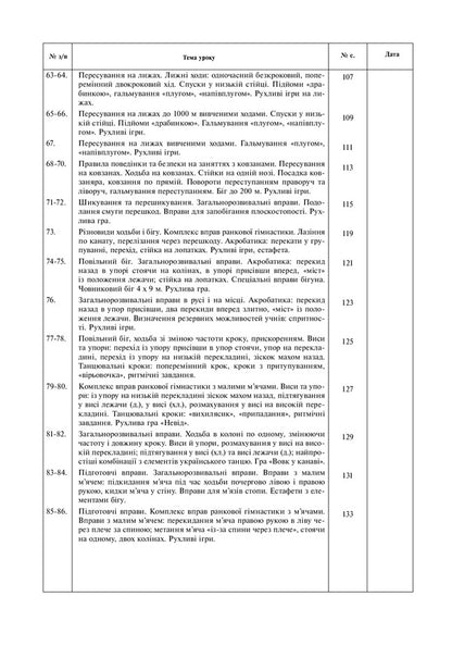 Physical Education. Lesson Notes. 3Rd Grade / Фізична культура. Конспекти уроків. 3 клас Ruslana Bohaichuk / Руслана Богайчук 2005000017339-6