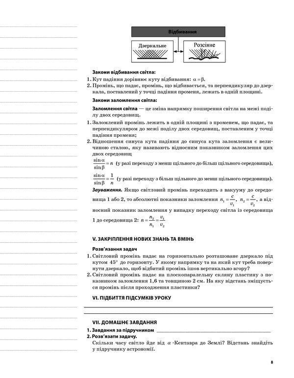 Physics. Astronomy. Grade 11. II Semester. Standard Level - Фзика. Астрономя. 11 клас. II семестр. Рвень стандарту Maryna Bondarenko, Elena Evlakhova - Марина Бондаренко, Олена влахова 9786170037381-5