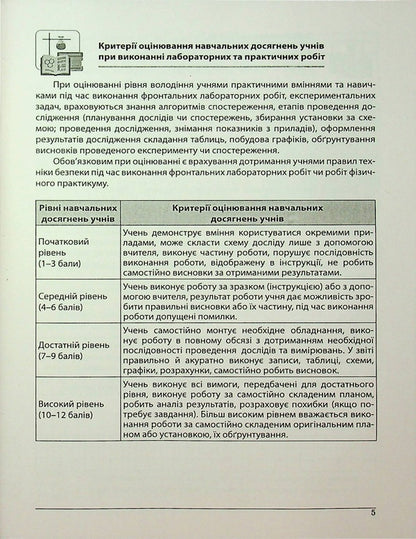 Physics. Laboratory Work. 7Th Grade / Фізика. Лабораторні роботи. 7 клас Vasyl Hayda, Nazar Kravchuk / Василий Гайда, Назар Кравчук 9786177922192-5