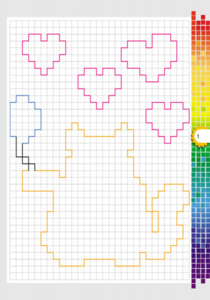 Pixel Art hobbies: Moving cells / Світ захоплень піксель-АРТ: Рухливі клітинки  978-617-09-3136-8-6