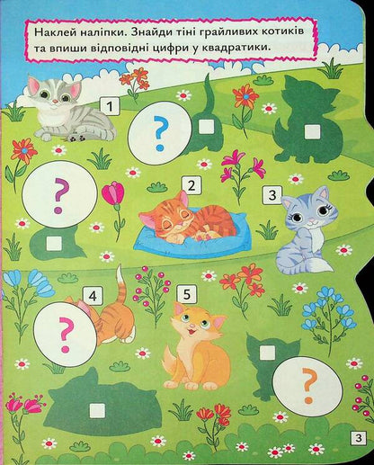 Play. Search. Draw. Kitten / Грай. Шукай. Малюй. Кошеня Александр Рындя 9786175243534-5