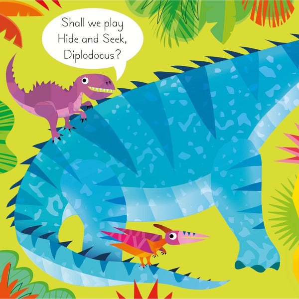 Play Hide and Seek with the Dinosaurs / Play Hide and Seek with the Dinosaurs Сэм Тэплин 9781474995672-2