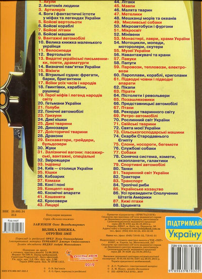 Poisonous snakes / Отруйні змії Олег Завязкин 978-966-987-032-2-1