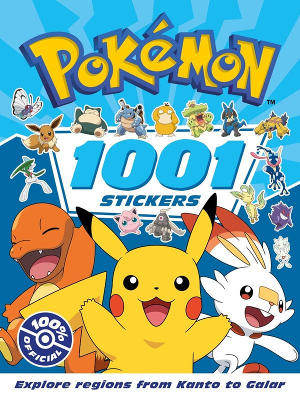 Pokémon. 1001 Stickers / Author not specified 9780008552718-1