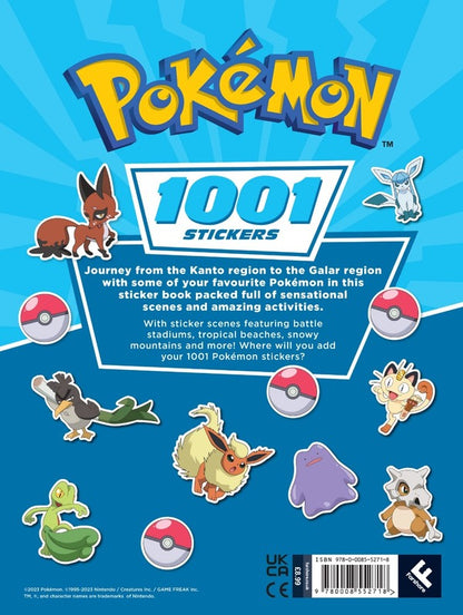 Pokémon. 1001 Stickers / Author not specified 9780008552718-5