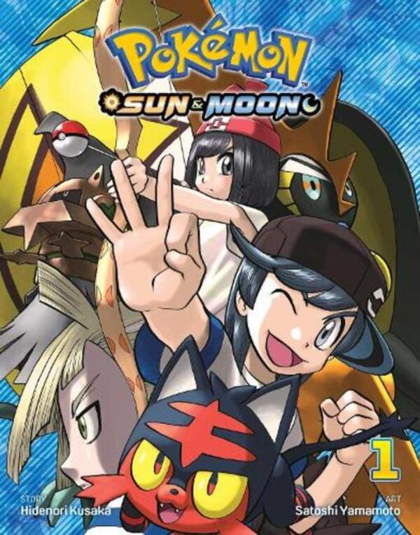 Pokemon. Sun & Moon. Volume 1 / Pokemon. Sun & Moon. Volume 1 Хидэнори Кусака 978-1-9747-0075-2-1