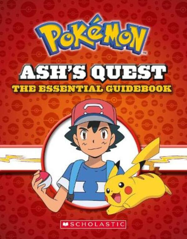 Pokemon: Ash's Quest: The Essential Handbook Simcha Whitehill / Симха Уайтхилл 9781338315172-1