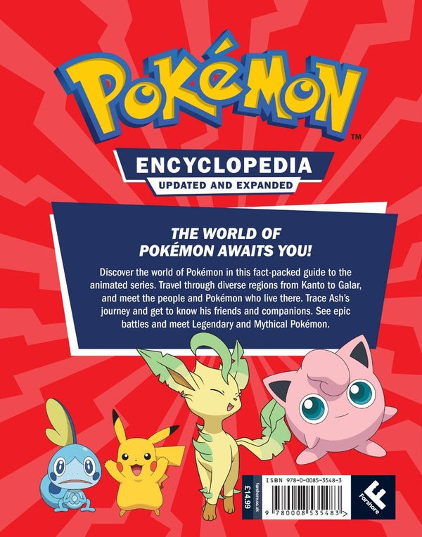 Pokemon Encyclopedia Updated and Expanded 2022 / Pokemon Encyclopedia Updated and Expanded 2022  9780008535483-6
