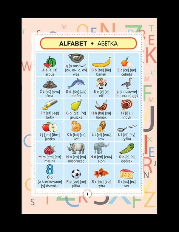 Polish-Ukrainian visual dictionary for primary school / Польсько-український візуальний словник для початкової школи  978-617-686-724-1-2