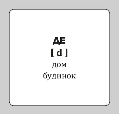 Polish Alphabet.Set Of Cards - Польська абетка. Набр карток - Author not specified 9786177686049-3