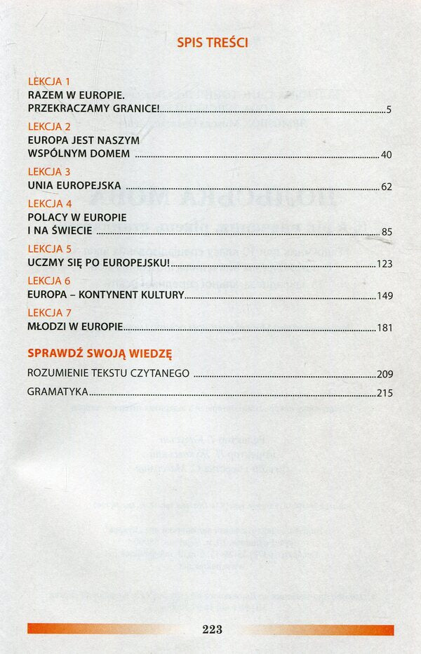 Polish language (6th year of study, standard level). Textbook for 10th grade / Польська мова (6-й рік навчання, рівень стандарту). Підручник для 10 класу Леся Биленька-Свистович, Ежи Ковалевски, М. Ярмолюк 978-966-399-996-8-3