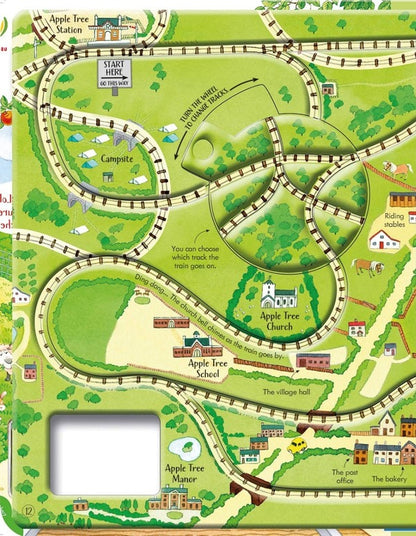 Poppy And Sam's Wind-Up Train Book Heather Emery / Хизер Эмери 9781474974936-3