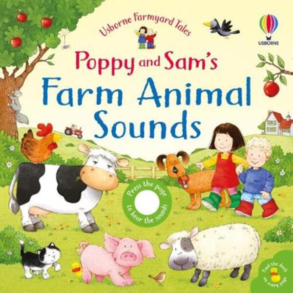 Poppy and Sam's Farm Animal Sounds / Poppy and Sam's Farm Animal Sounds Сэм Тэплин 9781805310044-1