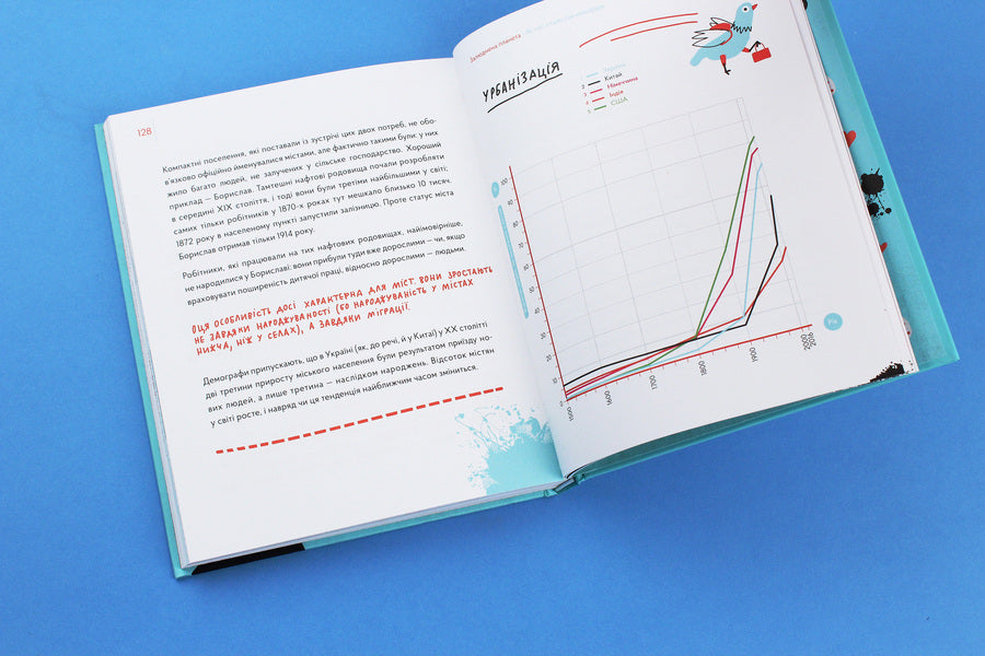 Populated planet. How we became seven billion / Залюднена планета. Як нас стало сім мільярдів Галина Глодзь 978-617-7925-19-3-3