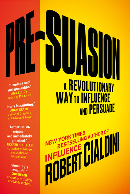 Pre-Suasion. A Revolutionary Way To Influence And Persuade Robert Cialdini / Роберт Чалдини 9781847941435-1
