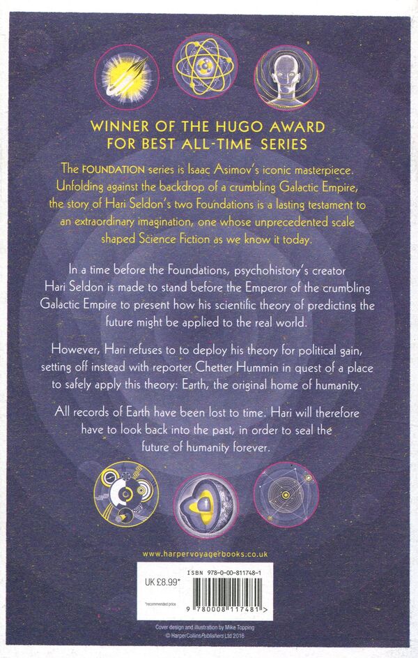 Prelude To Foundation Isaac Azimov / Айзек Азимов 9780008117481-2