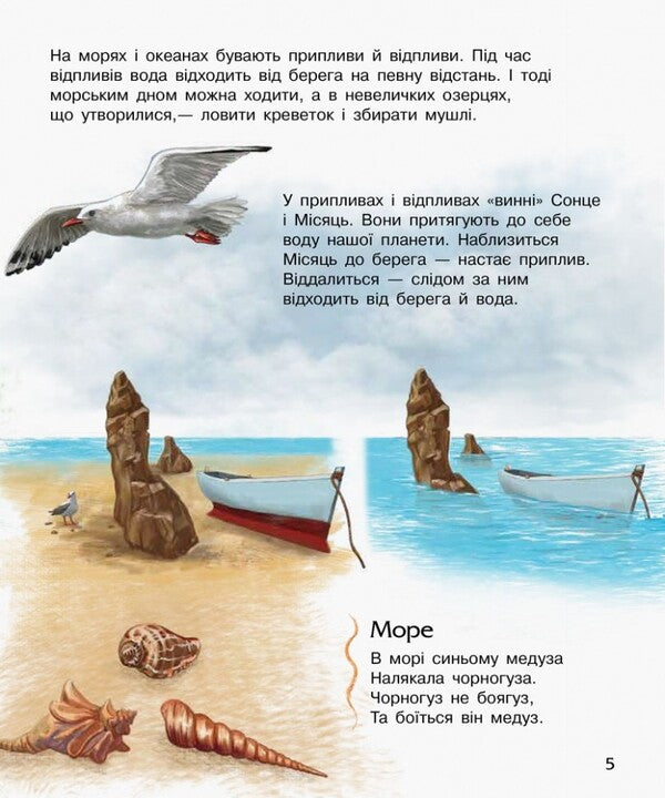 Preschooler encyclopedia. Oceans and seas / Енциклопедія дошкільника. Океани та моря Юлия Каспарова 9786170993489-3