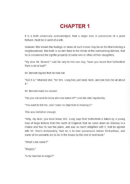 Pride And Prejudice Jane Austen / Джейн Остин 9780007350773-3