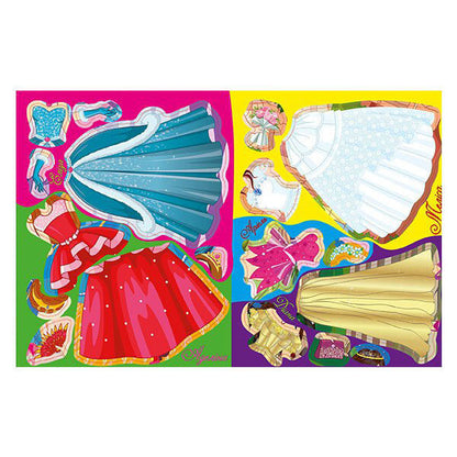 Princesses. Bright stickers. Pink / Принцеси. Яскраві наліпки. Рожева  978-617-536-854-1-5