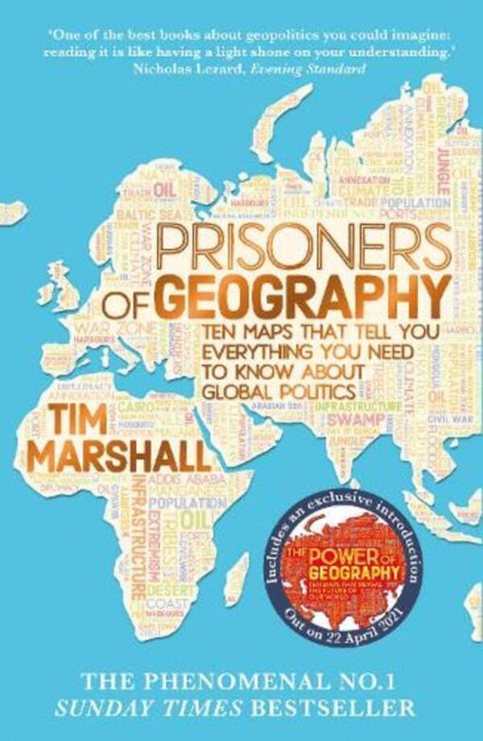 Prisoners Of Geography. Ten Maps That Tell You Everything You Need To Know About Global Politics Tim Marshall / Тим Маршалл 9781783962433-1