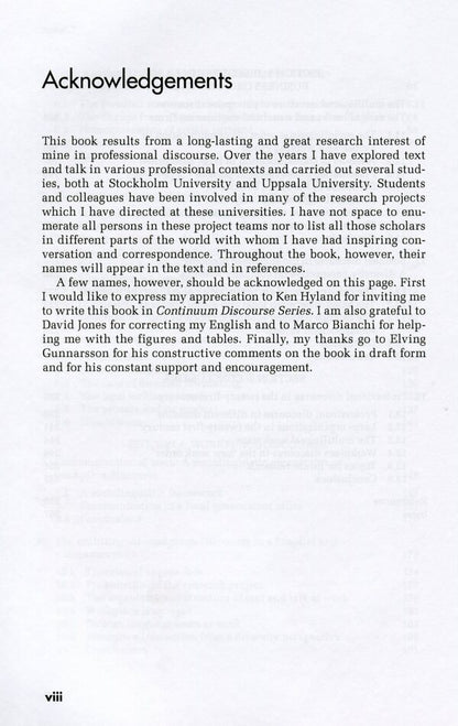 Professional Discourse / Professional Discourse Бритт-Луиза Гуннарссон 978-0-8264-9251-7-6