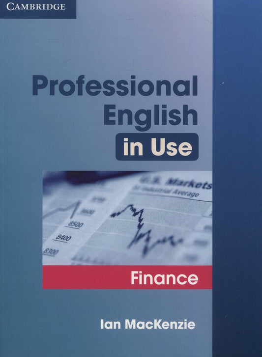 Professional English In Use. Finance Ian Mackenzie / Айан Маккензи 9780521616270-1