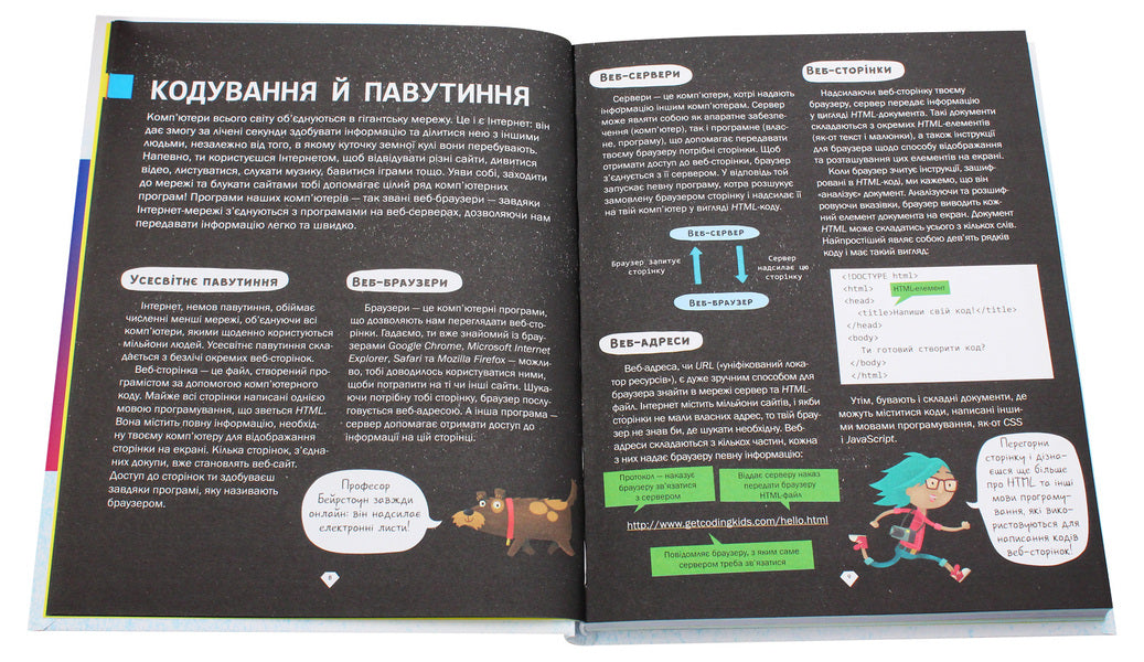 Programming for children.HTML, CSS and JavaScript / Програмування для дітей. HTML, CSS та JavaScript Дэвид Уитни 9789669820310-4