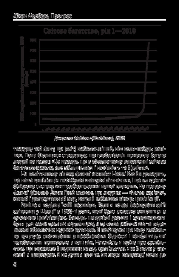 Progress.Ten reasons to look forward to the future / Прогрес. Десять причин з нетерпінням чекати на майбутнє Юхан Норберг 978-966-03-7963-3-4