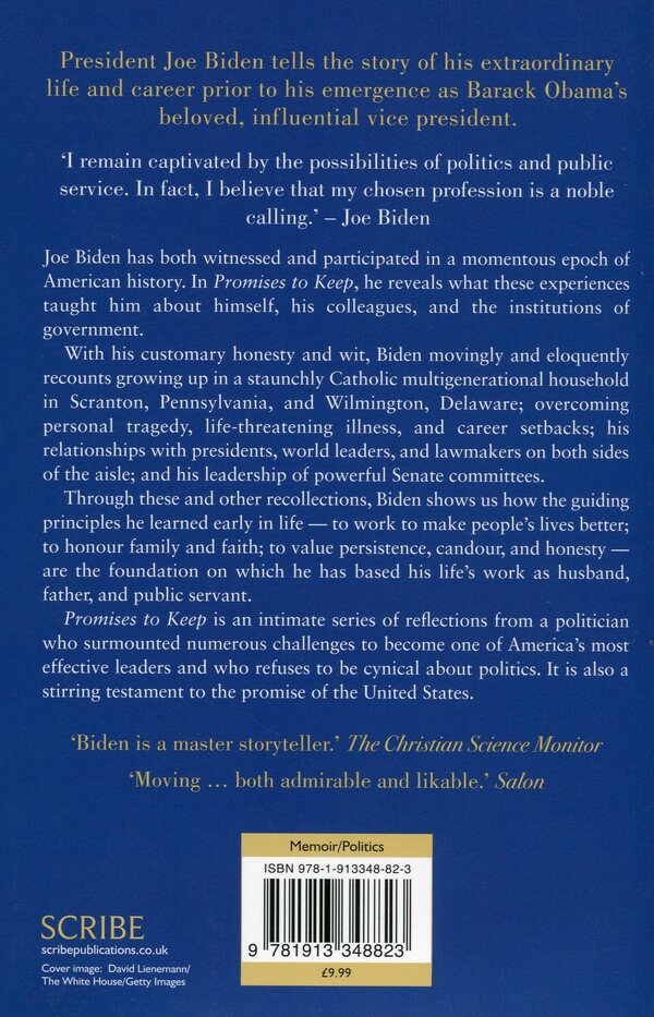 Promises to Keep / Promises to Keep Джо Байден 978-1-913348-82-3-3