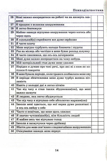 Psychodiagnostics in clinical psychology / Психодіагностика в клінічній психології Л. Спивак, А. Османова 978-966-388-666-4-2