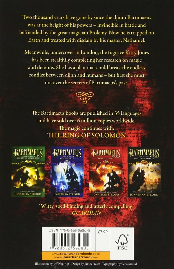 Ptolemy's Gate / Ptolemy's Gate Джонатан Страуд 9780552562805-2