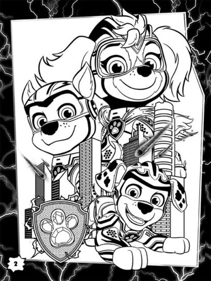 Puppy Patrol. Color adventures with stickers. A team of mega puppies / Щенячий Патруль. Кольорові пригоди з наліпками. Команда мегащенят  9786177846771-6