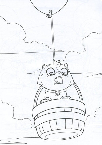 Puppy Patrol Adventure Coloring Pages Flying Baskets - Щенячий Патруль Пригодницьк розмальовки Лтаюч кошики - Author not specified 9786177846184-4