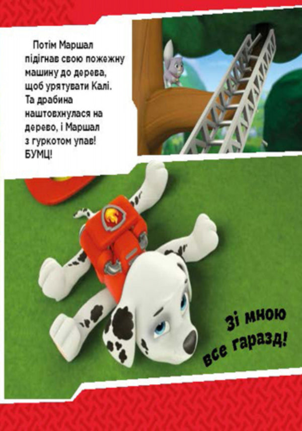 Puppy patrol. Puppies fight fire / Щенячий патруль. Щенята б'ються з вогнем  978-617-7591-08-4-4
