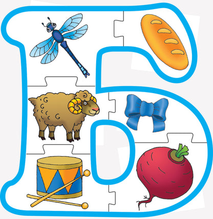 Puzzle letters. Visual and didactic guide for the formation of communicative competence of younger schoolchildren. / Букви-пазли. Наочно-дидактичний посібник для формування комунікативної компетентності молодших школярів. Галина Иваница 9786170947796-4