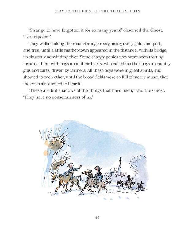 Quentin Blake's A Christmas Carol / Quentin Blake's A Christmas Carol Чарльз Диккенс, Квентин Блейк 9780008637002-5