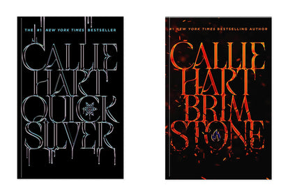 Quicksilver + Brimstone (Set Of 2 Books) Callie Hart / Кэлли Харт 9781399751285,9781399745475-1