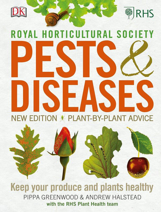 RHS Pests And Diseases Pippa Greenwood, Andrew Halstead / Пиппа Гринвуд, Эндрю Холстед 9780241315606-1