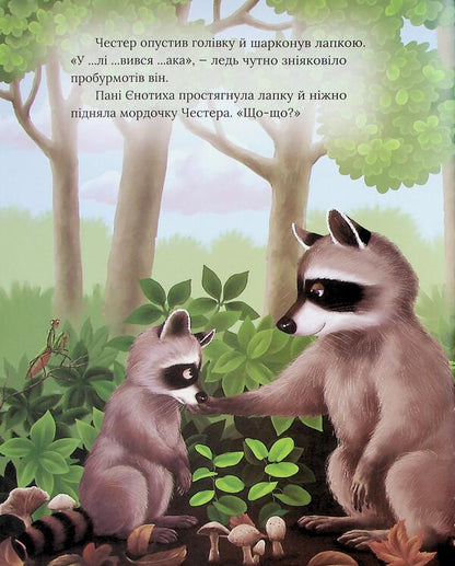 Racter Chester and an evil great dawn / Єнотик Честер і злий великий задирака Одри Пенн 9786179538650-5